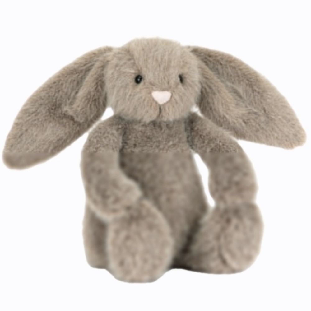 Jellycat Fawn Flufflet Bunny 7.1x3.5x3.1" Soft & Olush BNWT Authentic